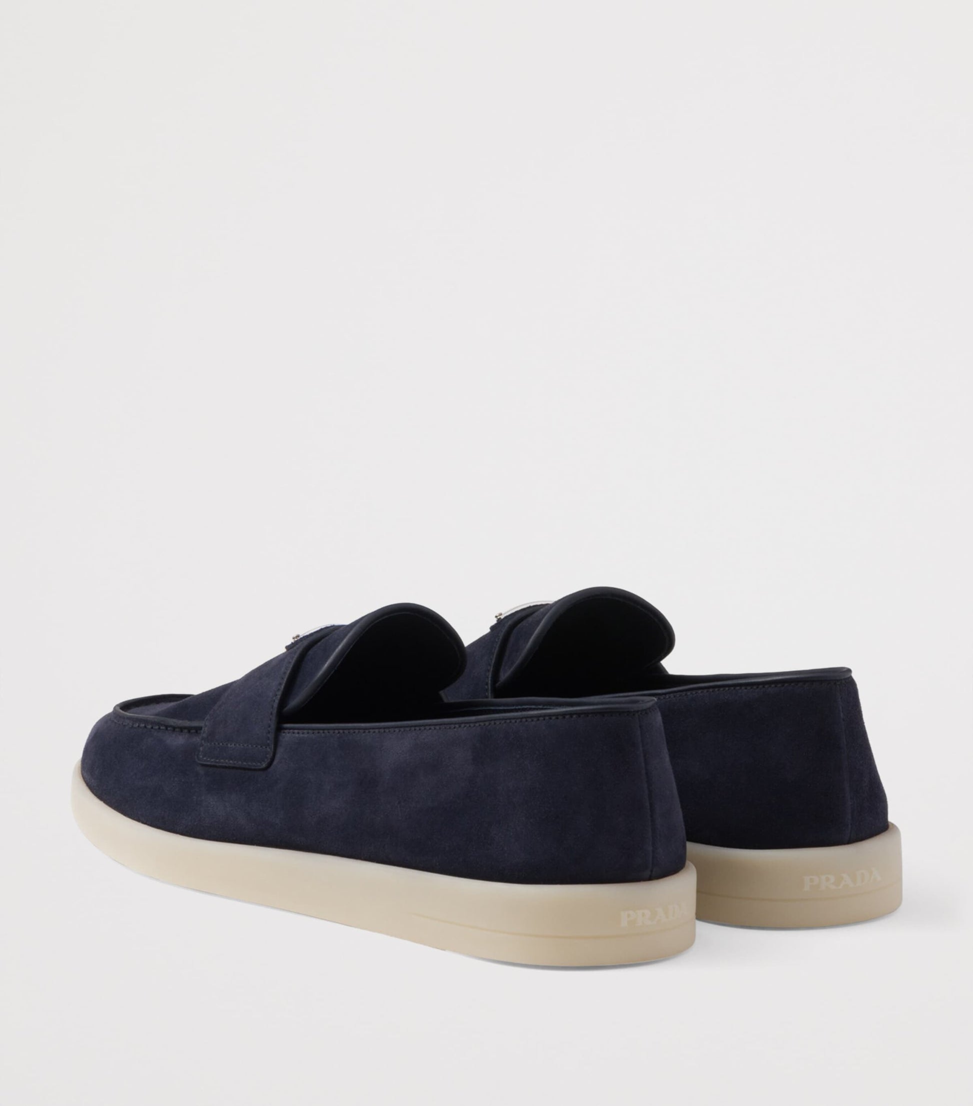 Suede Triangle Loafers