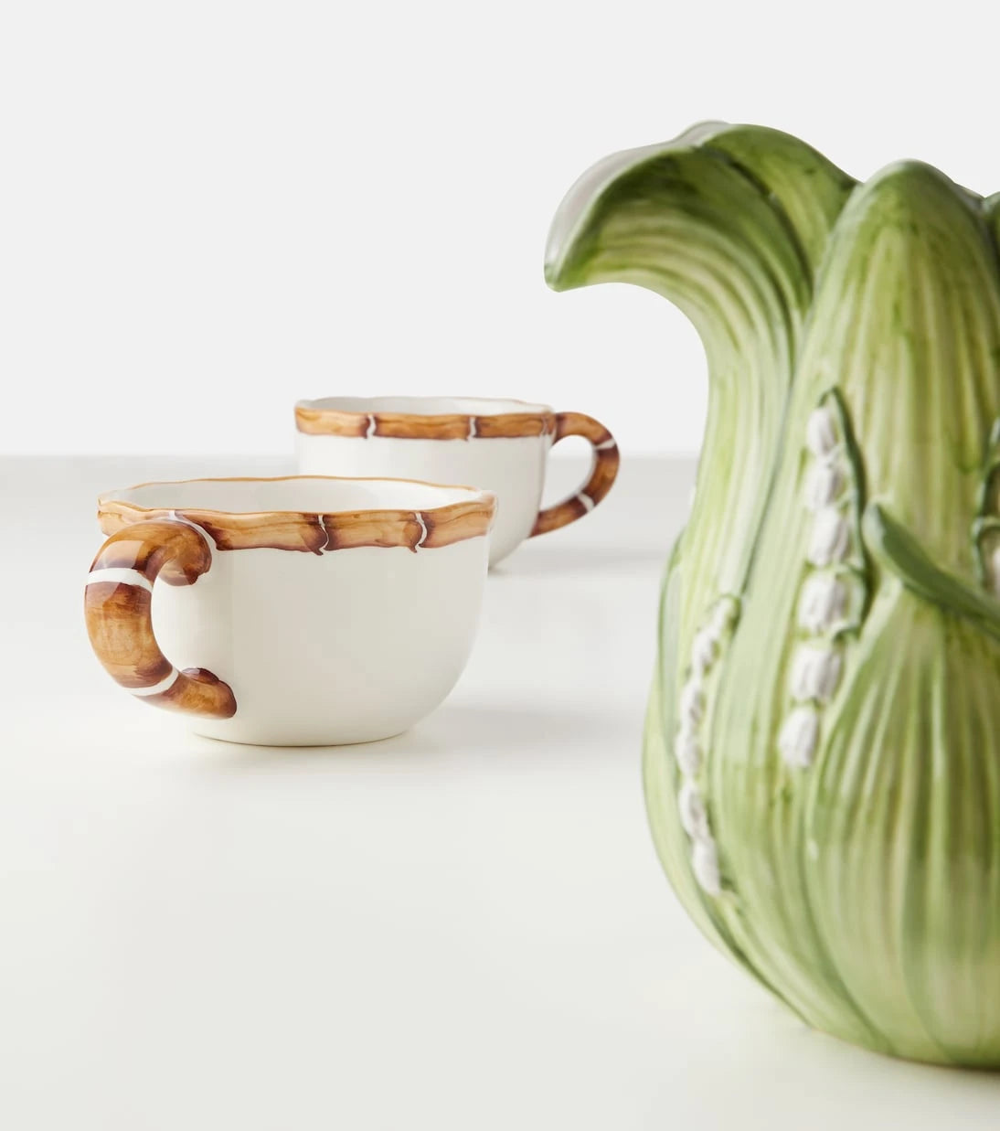 Les-Ottomans - Bamboo set of 2 cappuccino cups