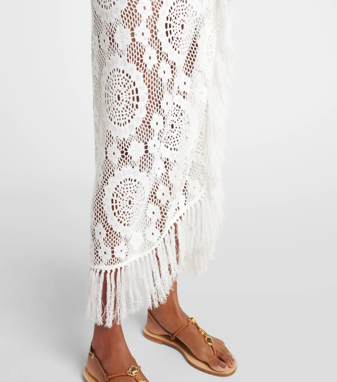 Simkhai - Thyri fringed beach cover-up