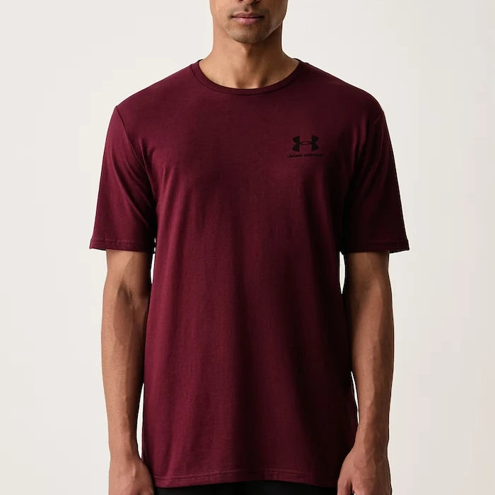 Pamuklu Erkek Tişört SPORTSTYLE LEFT CHEST