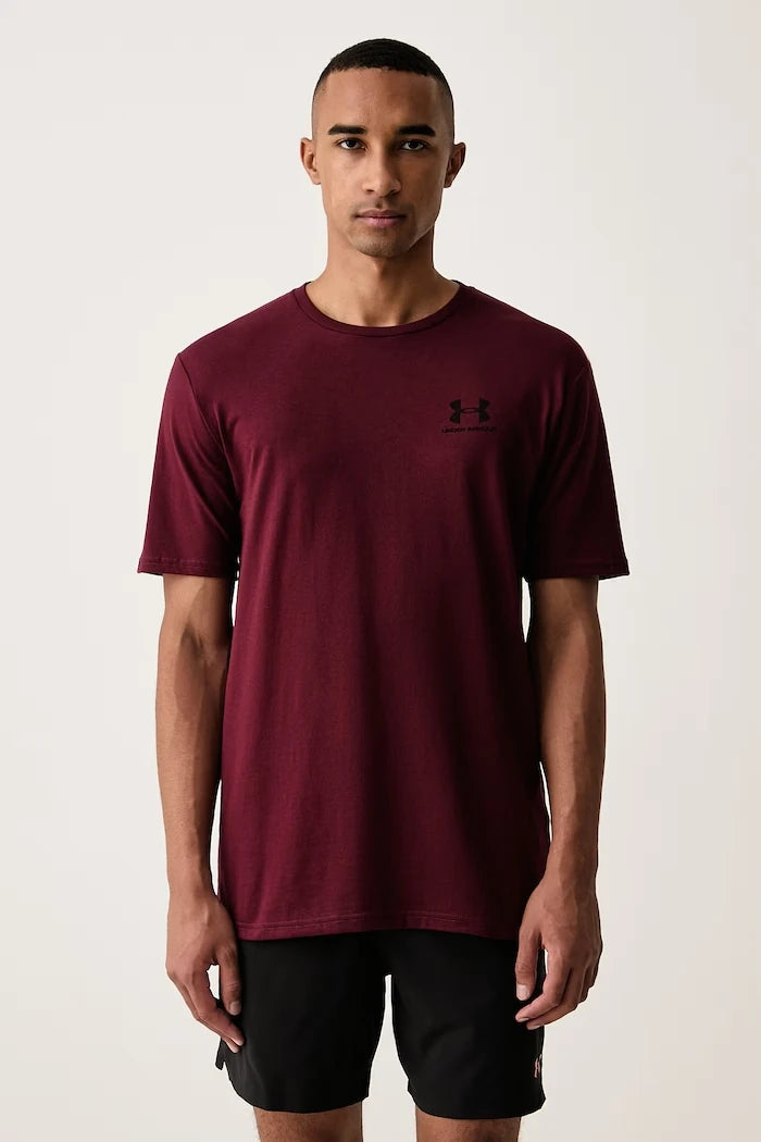 Pamuklu Erkek Tişört SPORTSTYLE LEFT CHEST