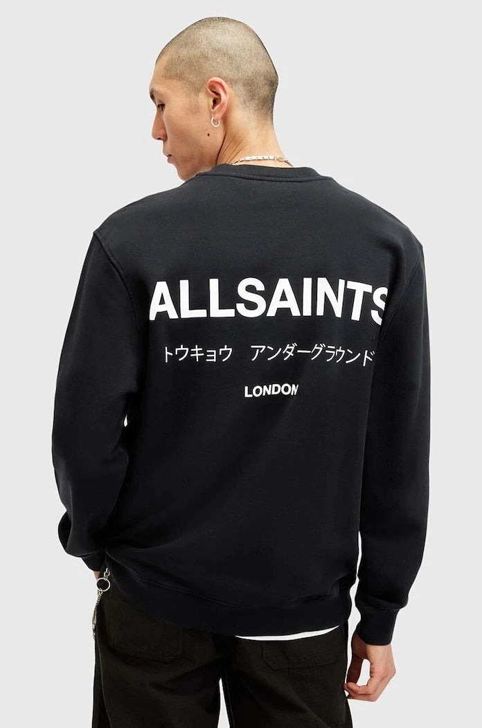 Памучен суичър AllSaints UNDERGROUND