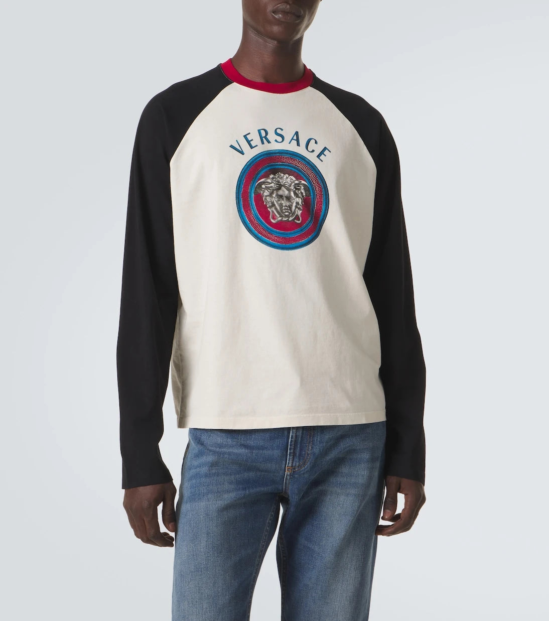 Versace - Medusa cotton jersey T-shirt