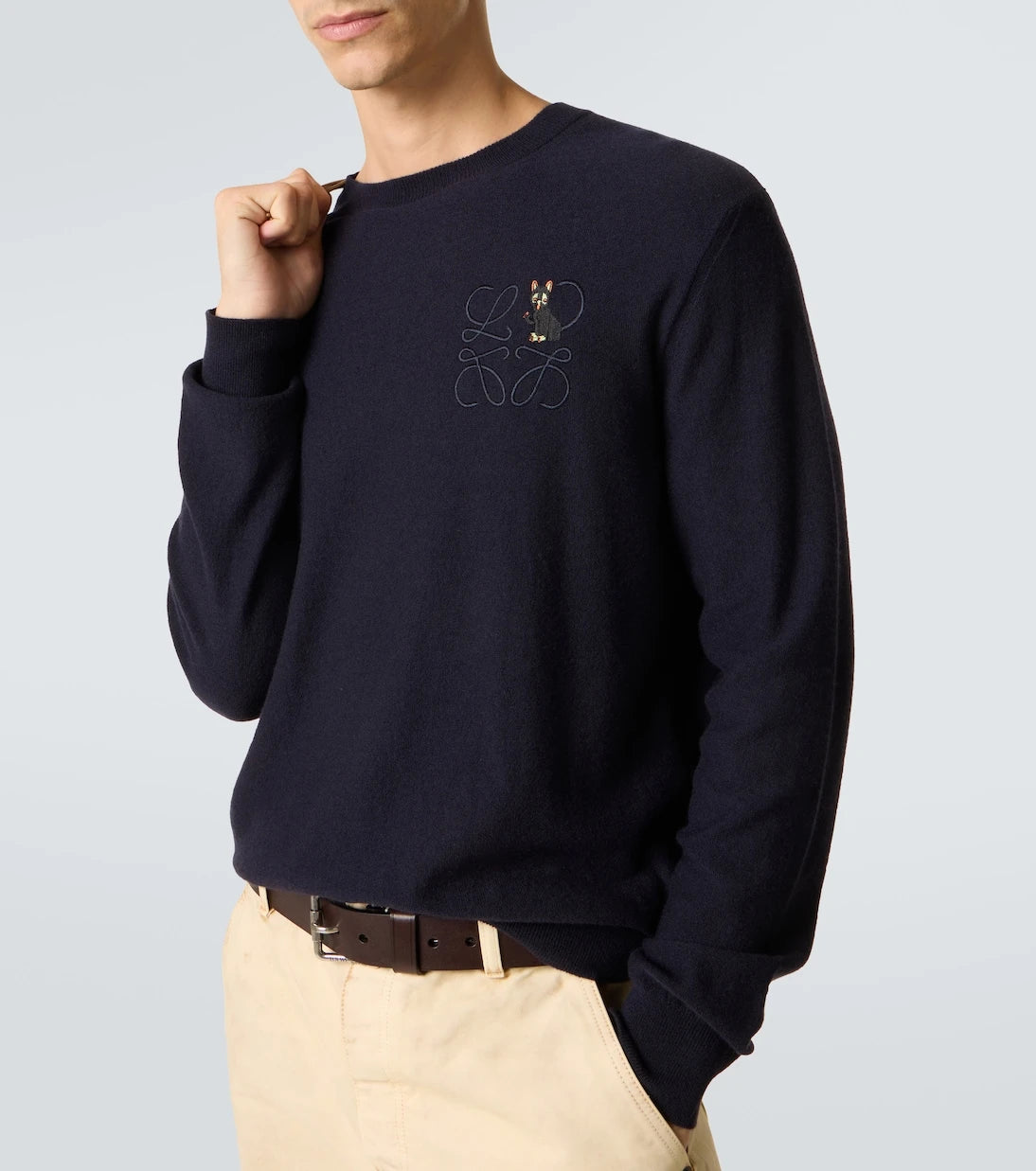 Loewe - x Louis Wain Anagram wool-blend sweater