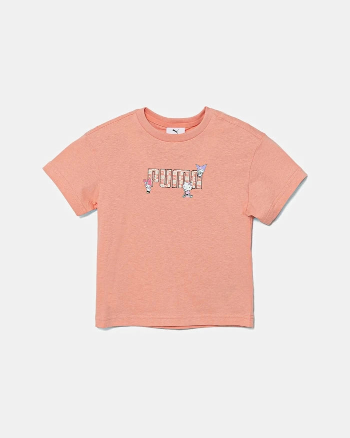 Puma HELLO KITTY & FRIENDS Relaxed Graphic Çocuk Pamuklu Tişört
