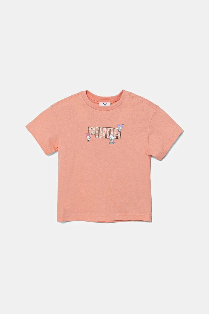 Puma HELLO KITTY & FRIENDS Relaxed Graphic Çocuk Pamuklu Tişört