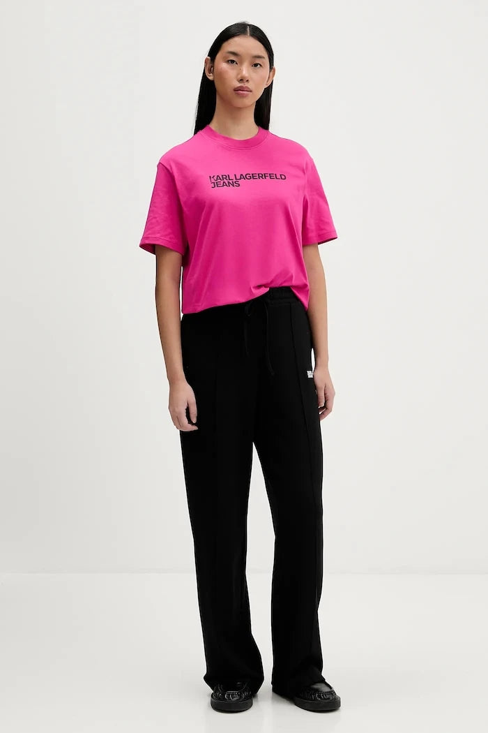 Karl Lagerfeld Jeans тениска дамска от памук