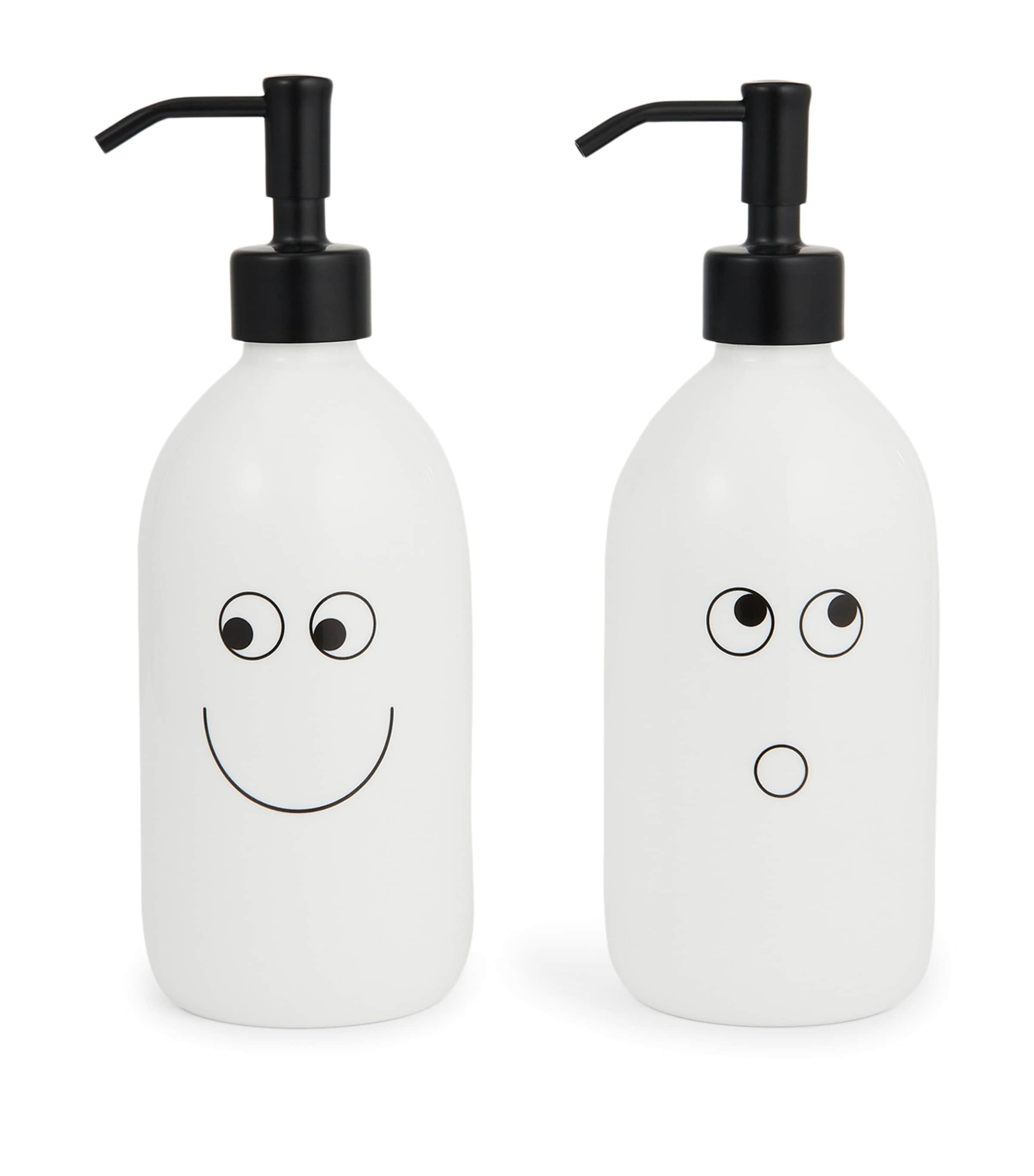 Bone China Hand and Body Wash Dispenser Set