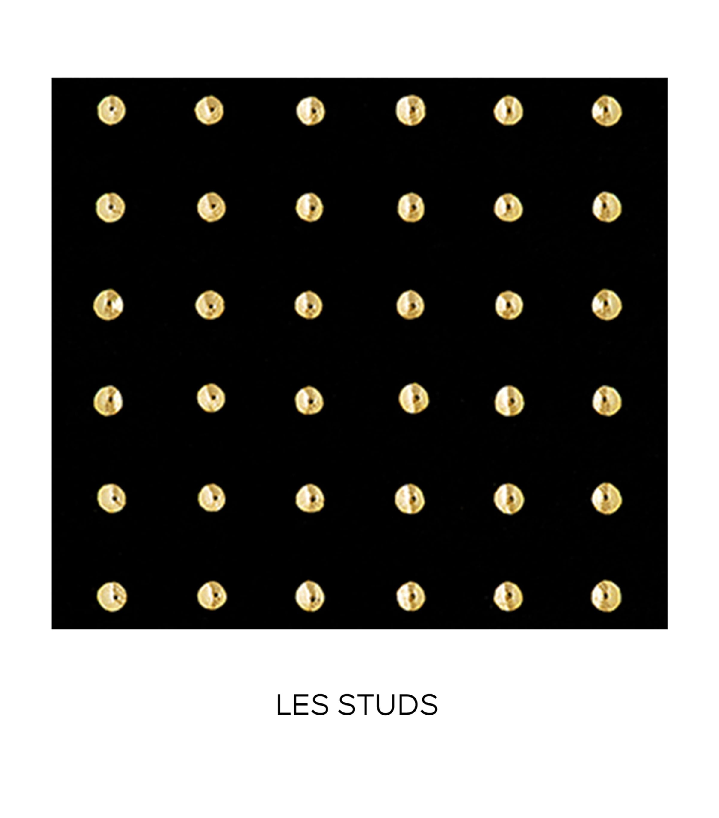 Studded-Leather Rouge G Lipstick Case