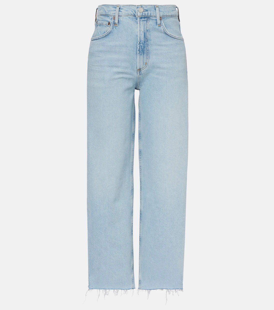 Agolde - Ren high-rise wide-leg jeans