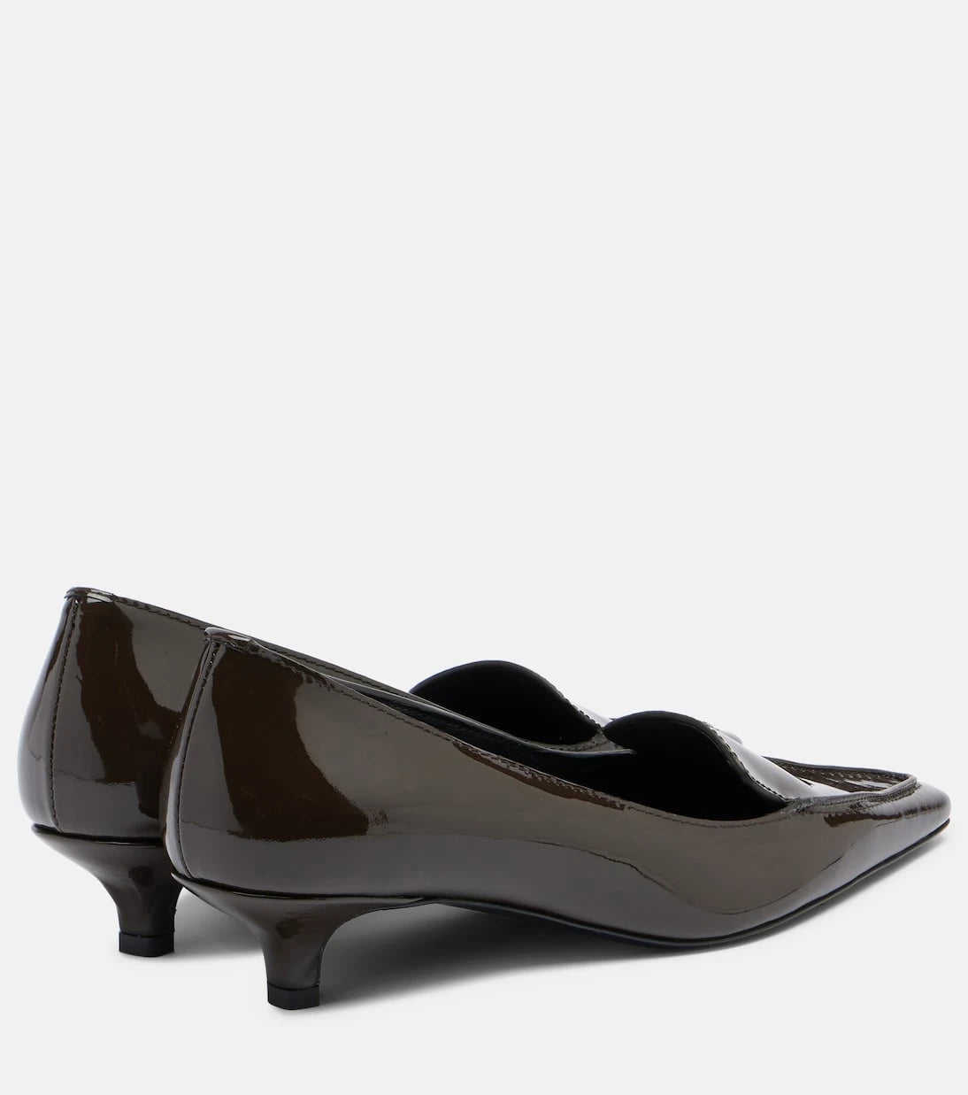 Toteme - Patent leather loafer pumps