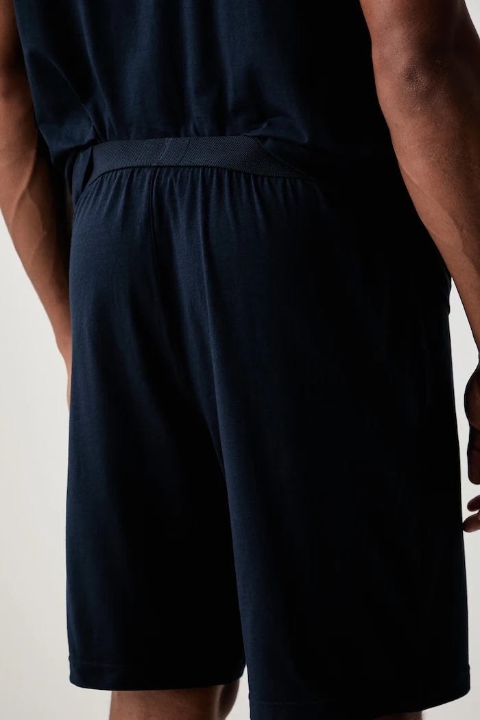 Emporio Armani Underwear iki parçalı erkek pamuklu elastan pijama