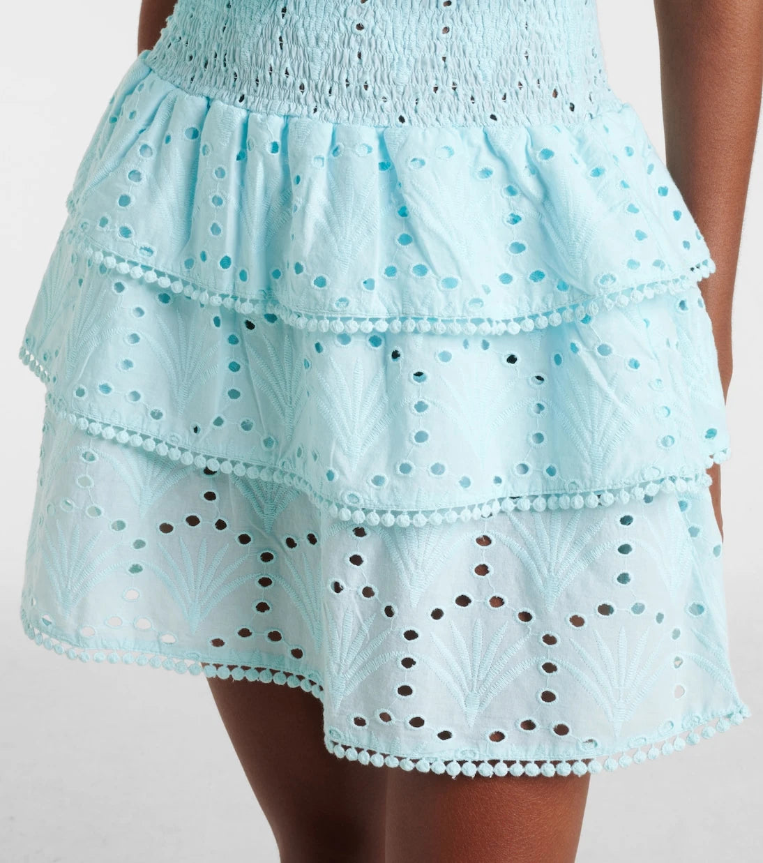 Melissa Odabash - Jess cotton crochet minidress