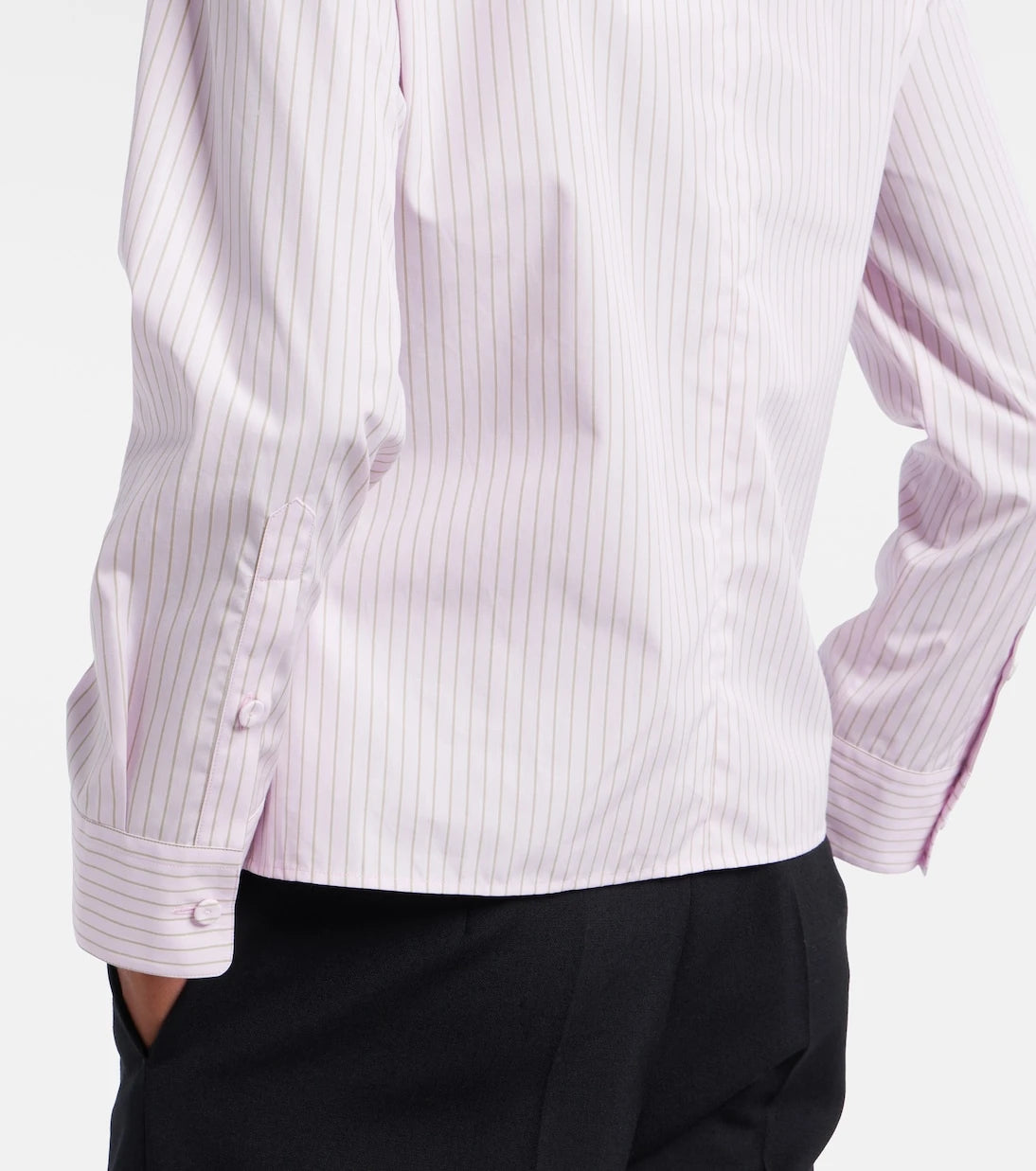 Calvin Klein Collection - Pinstripe cotton poplin shirt