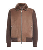 Shearling-Down Campiglio Bomber Jacket