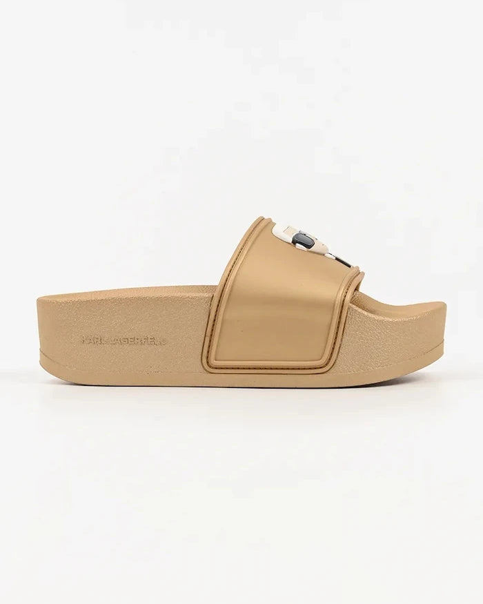Karl Lagerfeld kadın platform terlik Kondo Maxi Ii