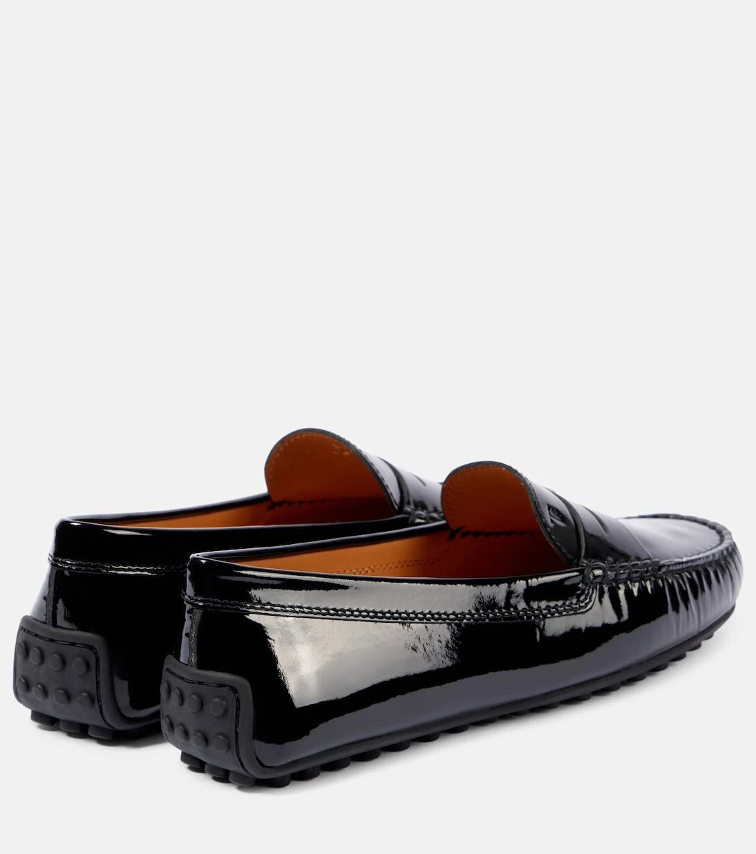 Tod's - City Gommino patent leather moccasins