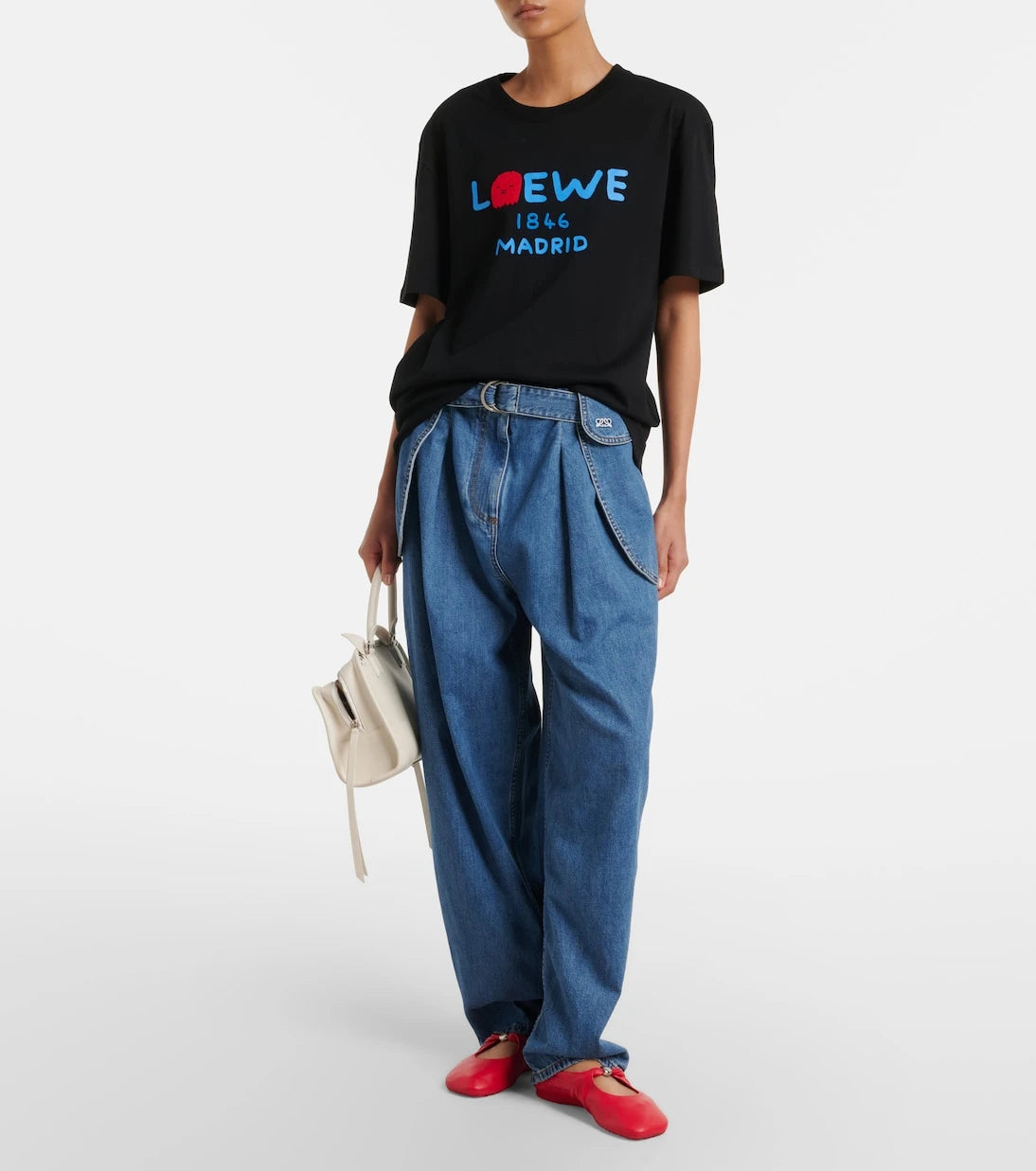 Loewe - Logo cotton jersey T-shirt
