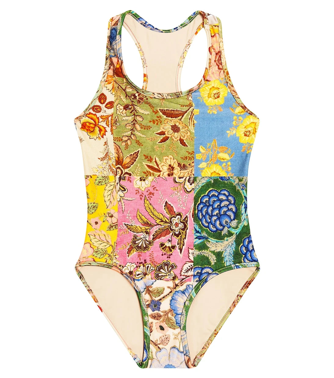 Zimmermann Kids - Junie floral racerback swimsuit