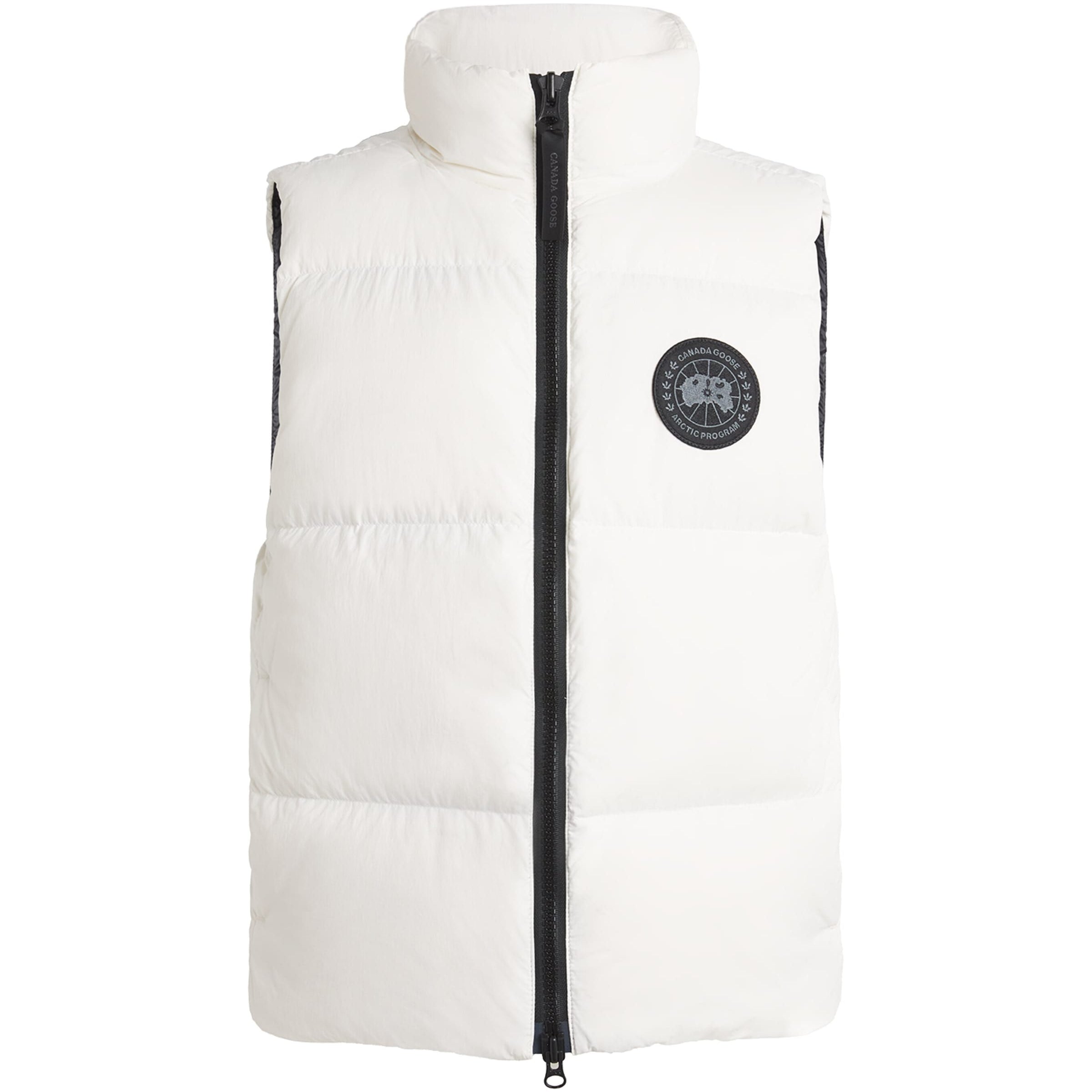 Canada Goose White Lawrence Puffer Gilet
