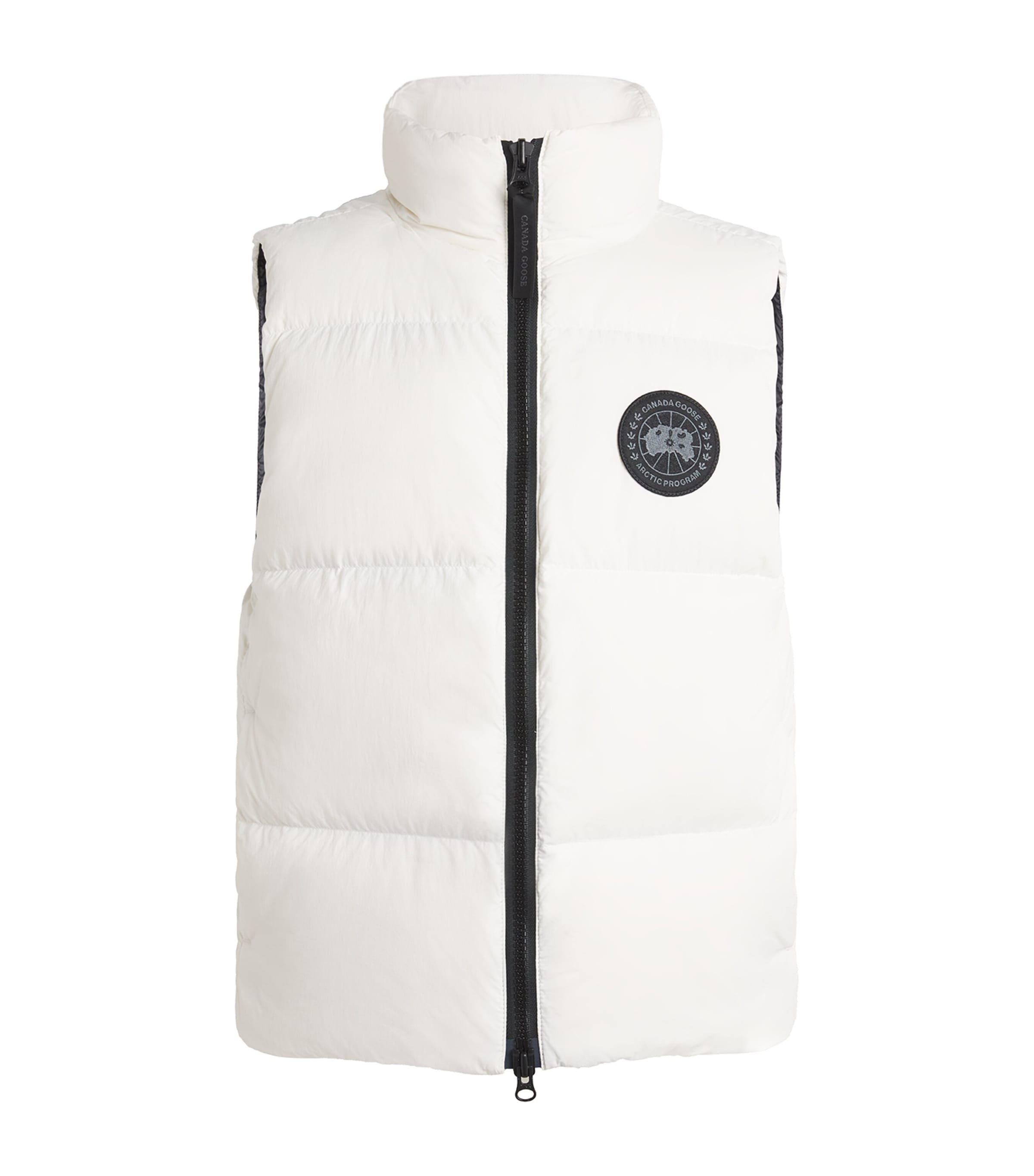 Canada Goose White Lawrence Puffer Gilet