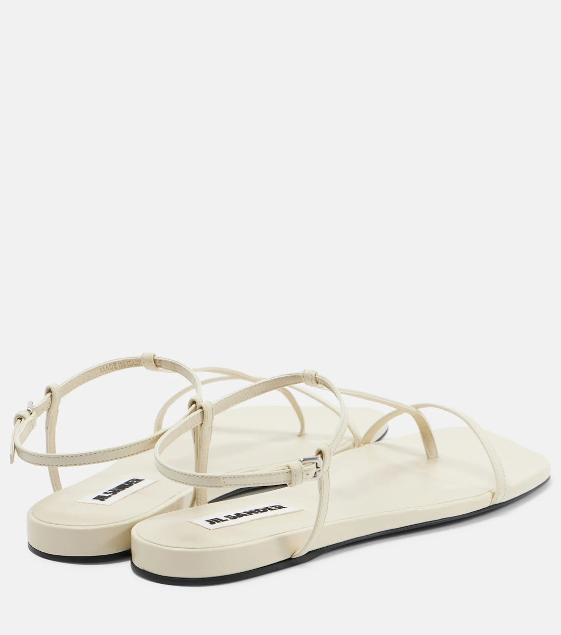 Jil Sander - Leather thong sandals