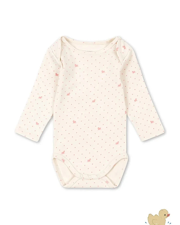 Fanga Fontana боди за бебе от памук BELLO DUE LS BODY OCS