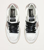 White Leather Ball Star Sneakers