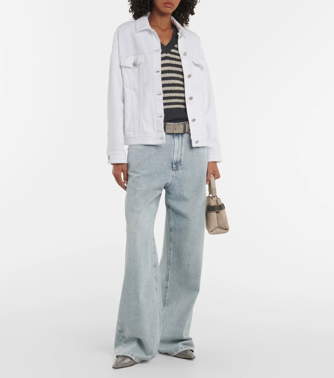 Brunello Cucinelli - Cotton-blend denim jacket