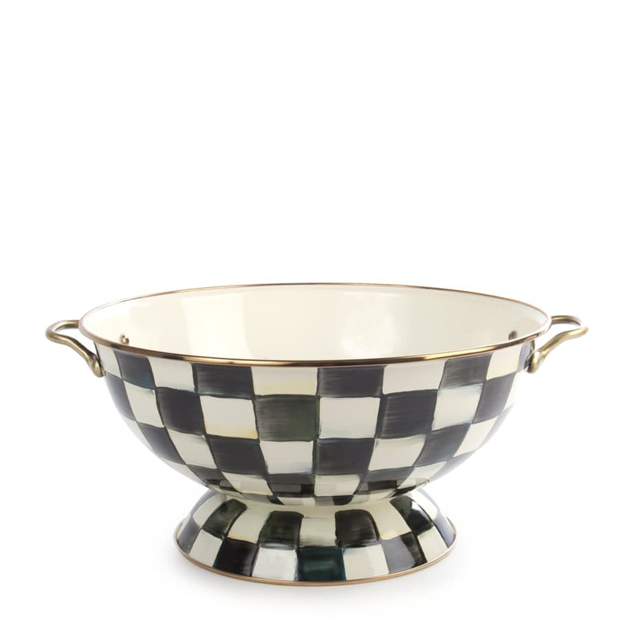Courtly Check Enamel Everything Bowl (42cm)