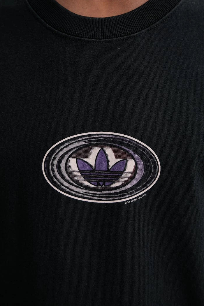 adidas Originals pamuklu uzun kollu bluz