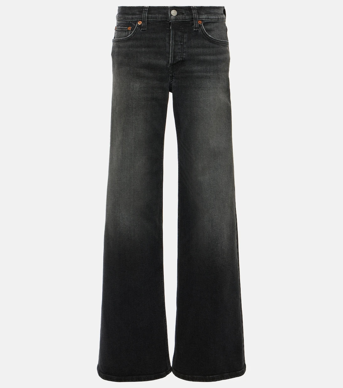 Re/Done - Mid-rise wide-leg jeans