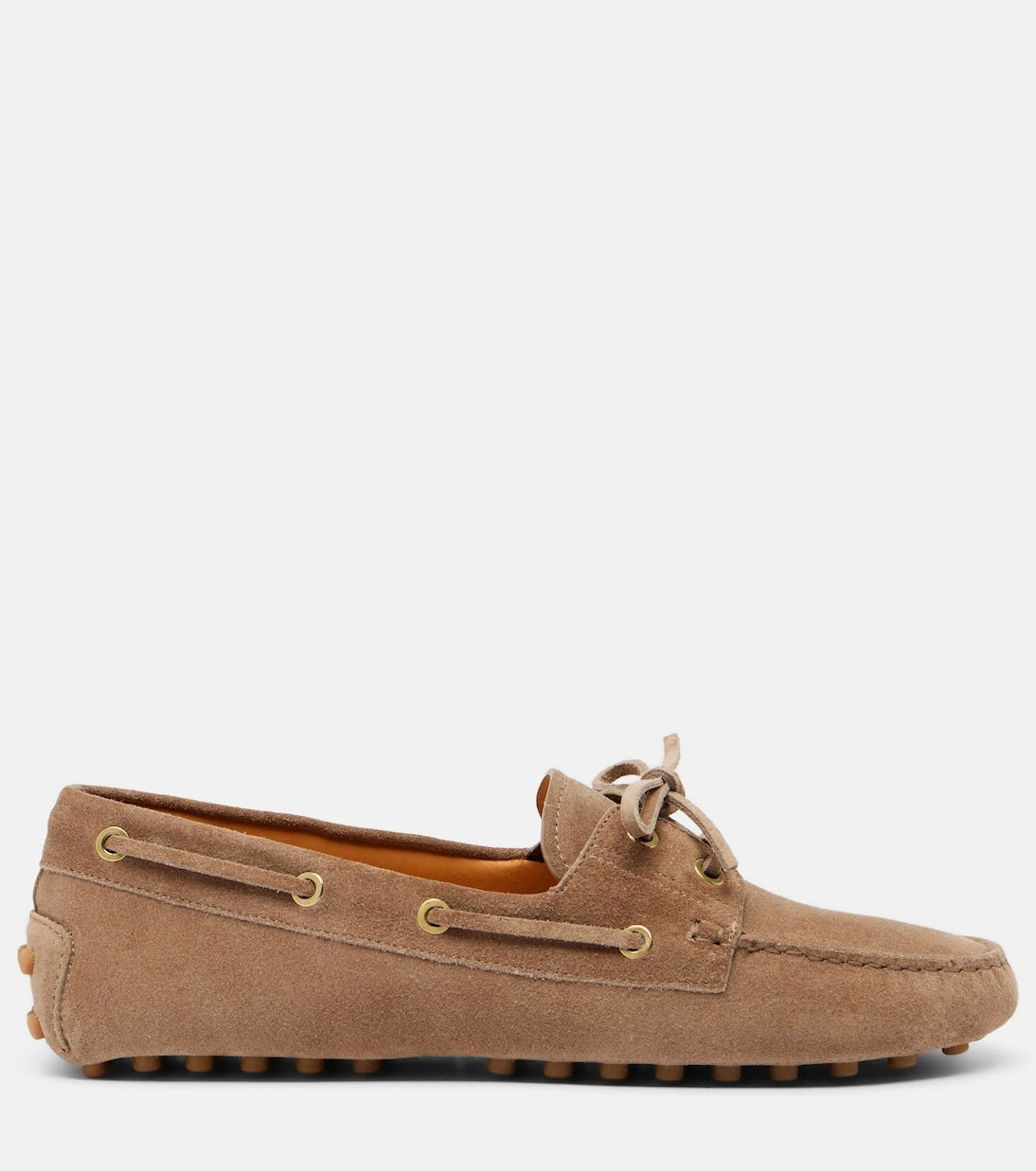 Tod's - Suede boat shoes