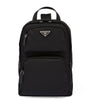 Prada Re-Nylon and Saffiano Leather Backpack