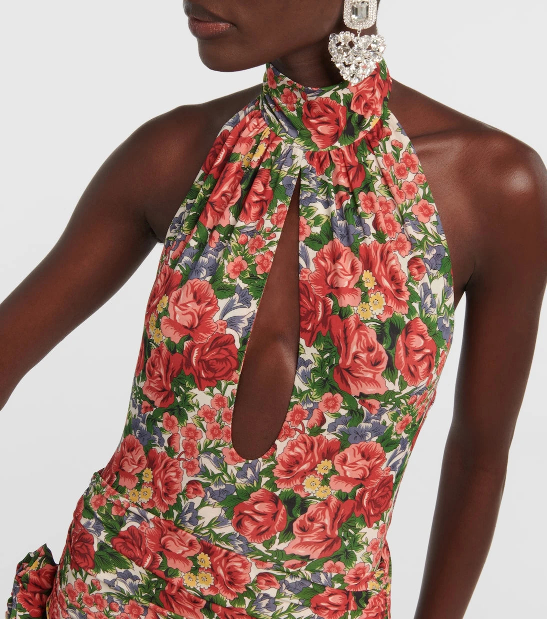 Magda Butrym - Floral halterneck top
