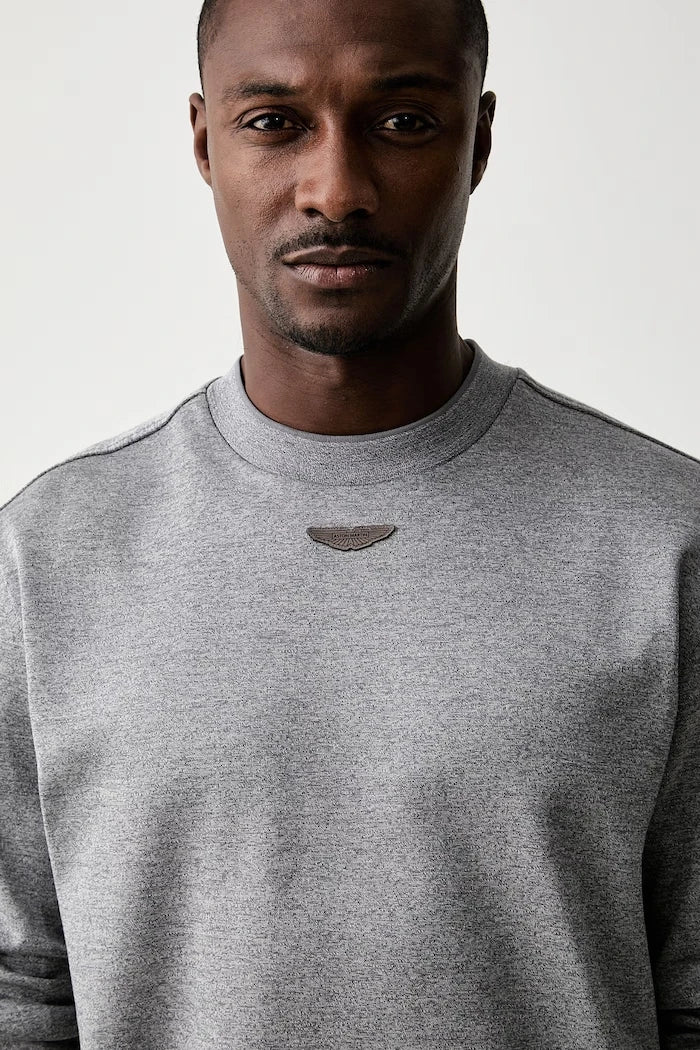 BOSS erkek pamuklu sweatshirt BOSS x Aston Martin