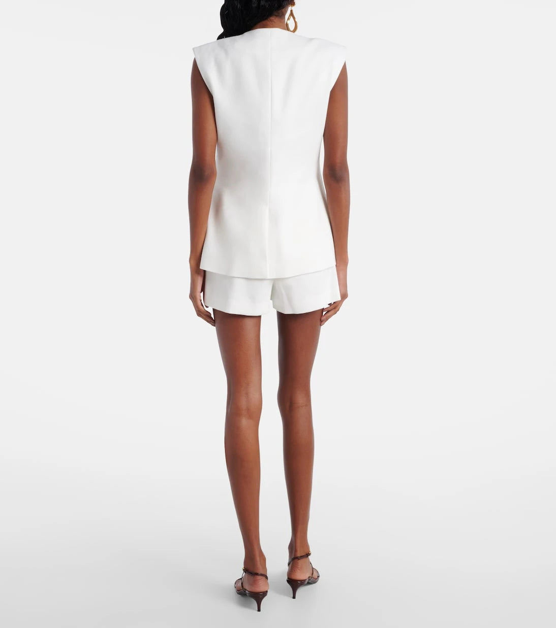 Veronica Beard - Tamara linen-blend vest