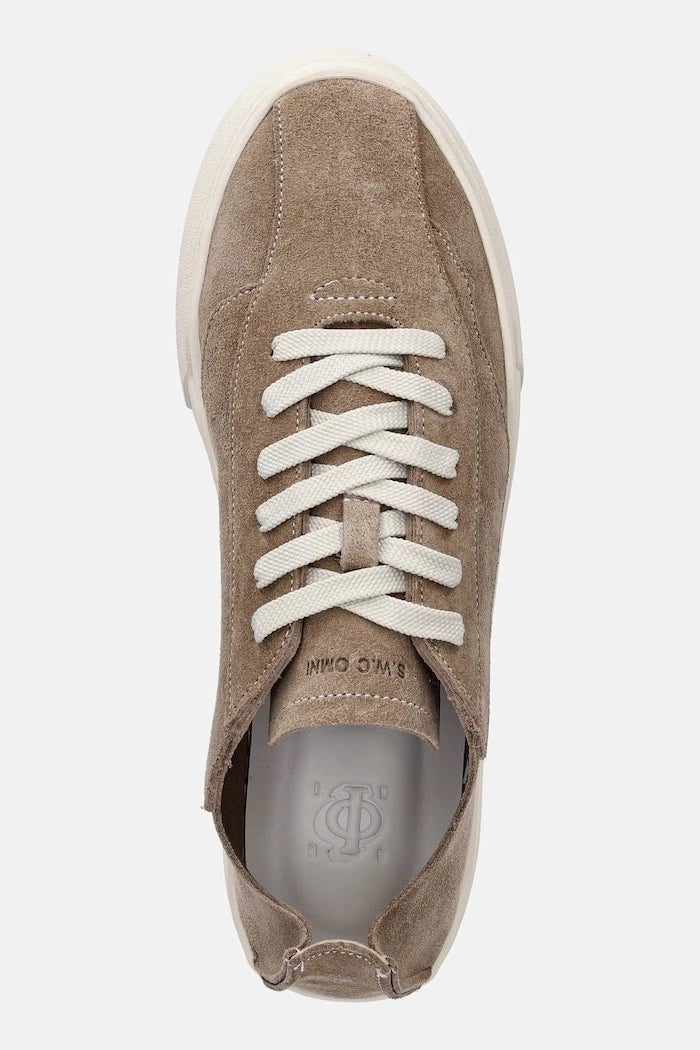 Stepney Workers Club OM7b DELLOW OMNI UL REVERSE SUEDE düşük topuklu erkek süet spor ayakkabı