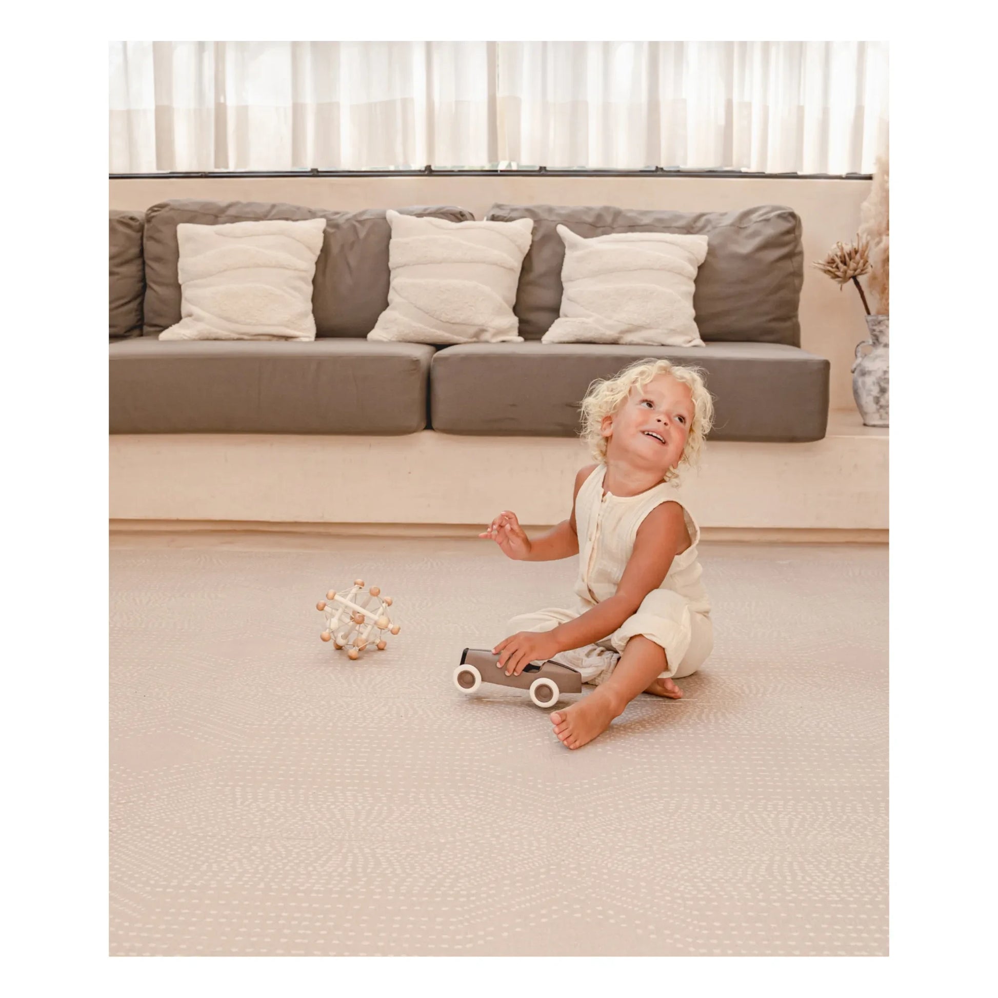Toddlekind - Deco modular playmat | Latte