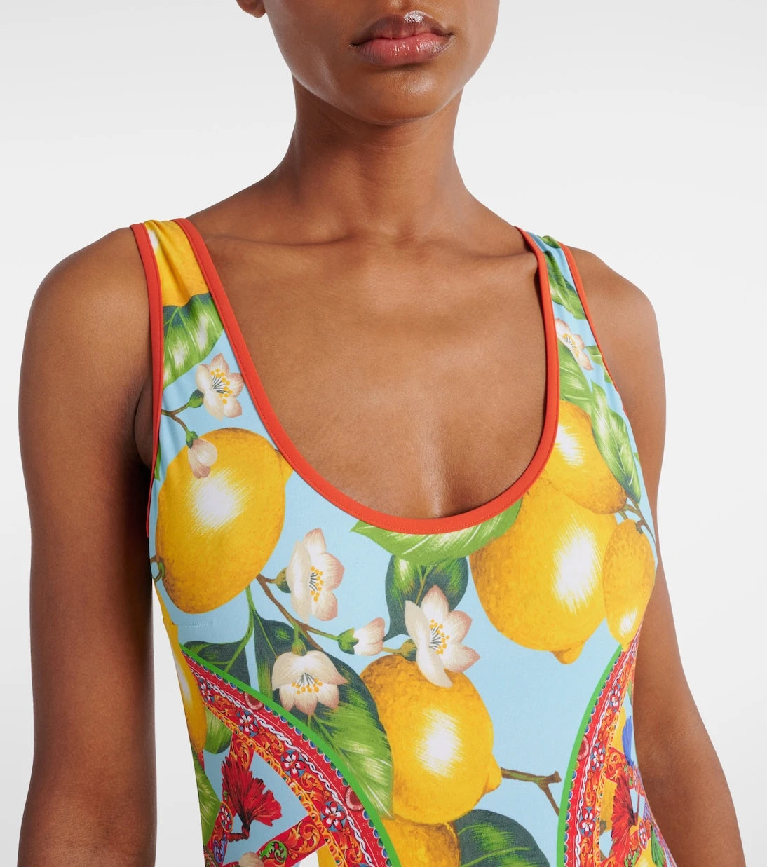 Dolce&Gabbana - Printed swimsuit