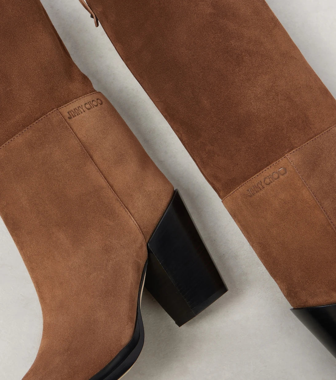 Jimmy Choo - Cece 80 suede knee-high boots