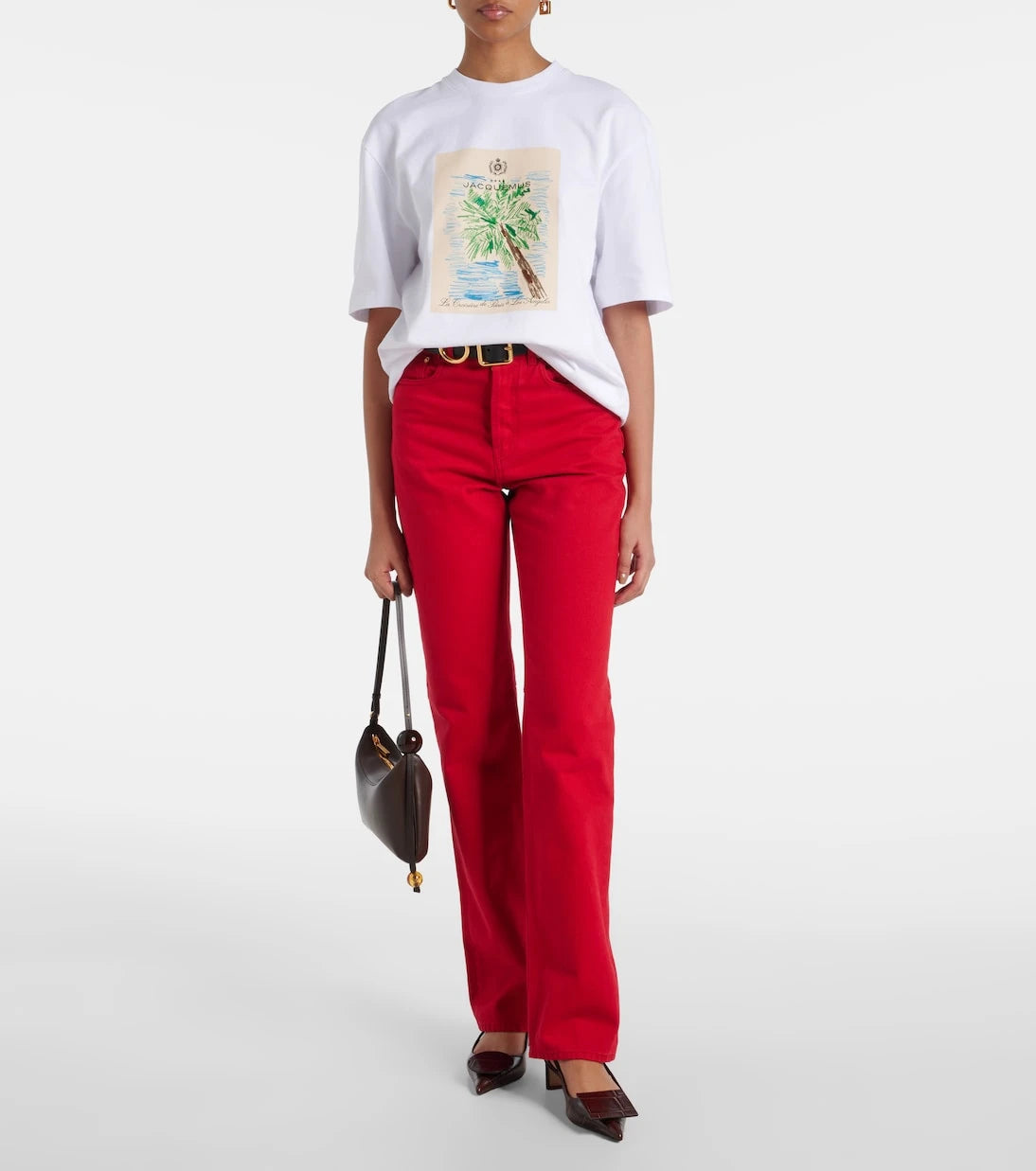Jacquemus - Marino printed cotton jersey T-shirt