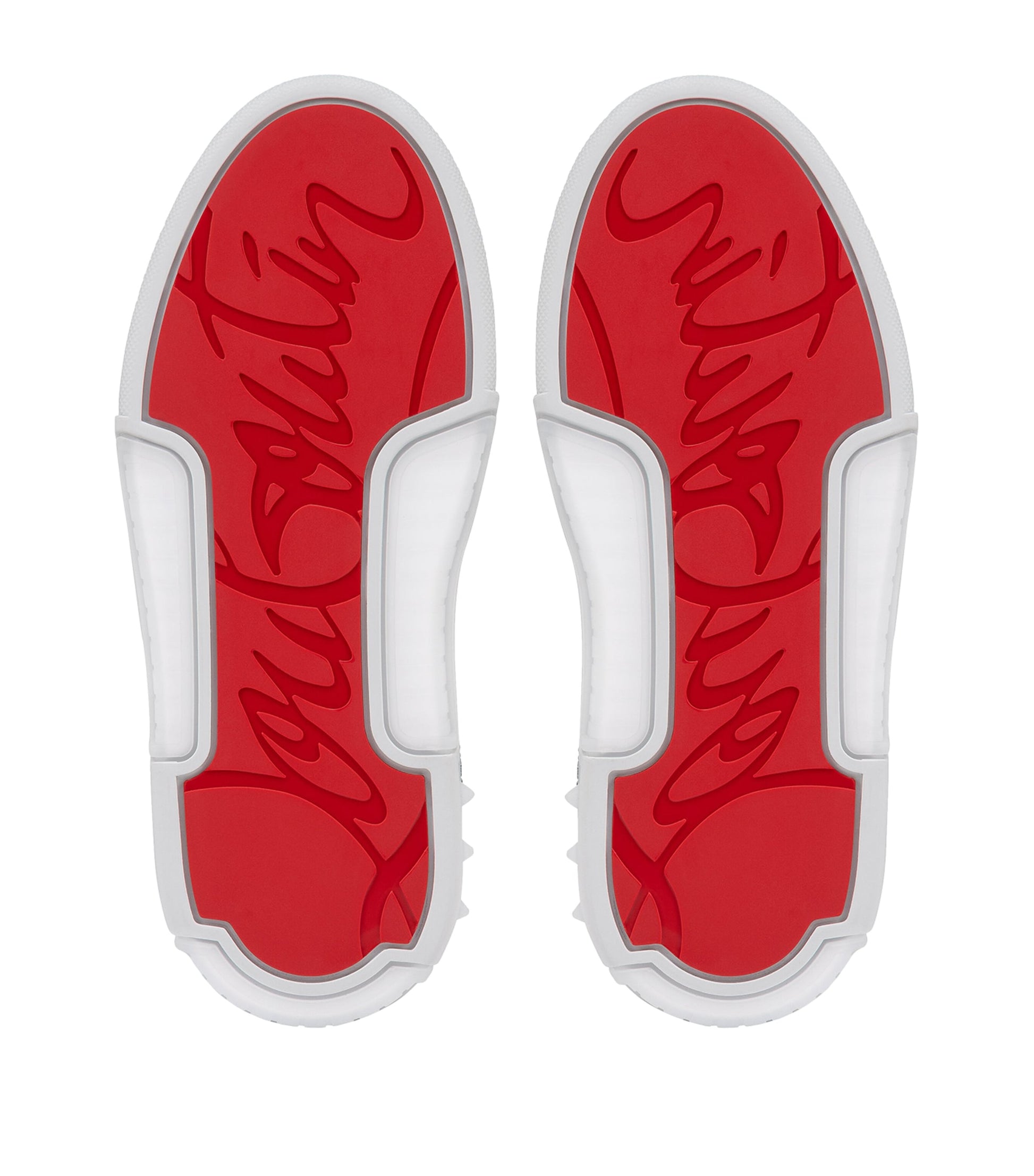 Christian Louboutin Silver Astroloubi Donna Strass Sneakers