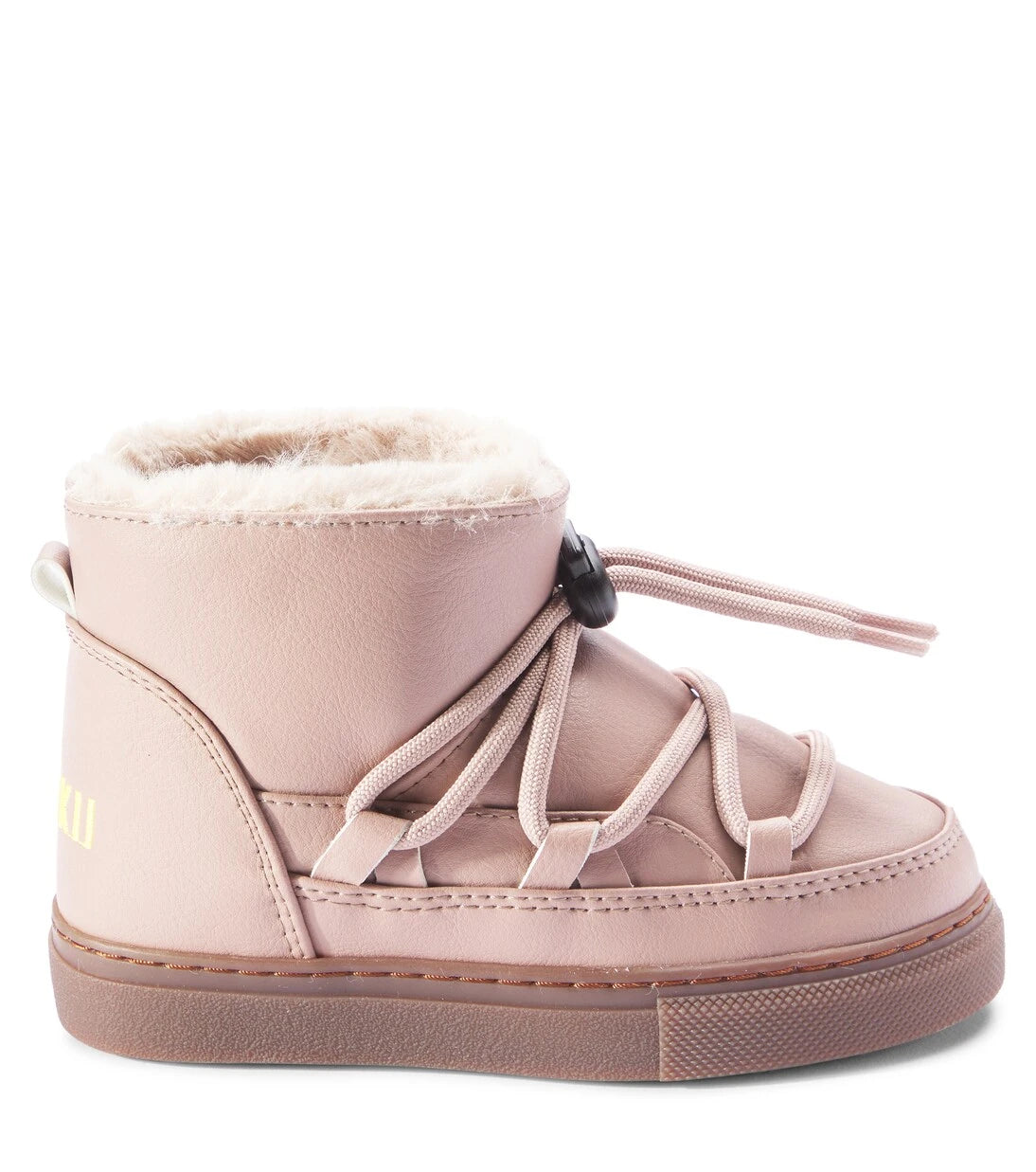 Inuikii Kids - Grape faux leather snow boots