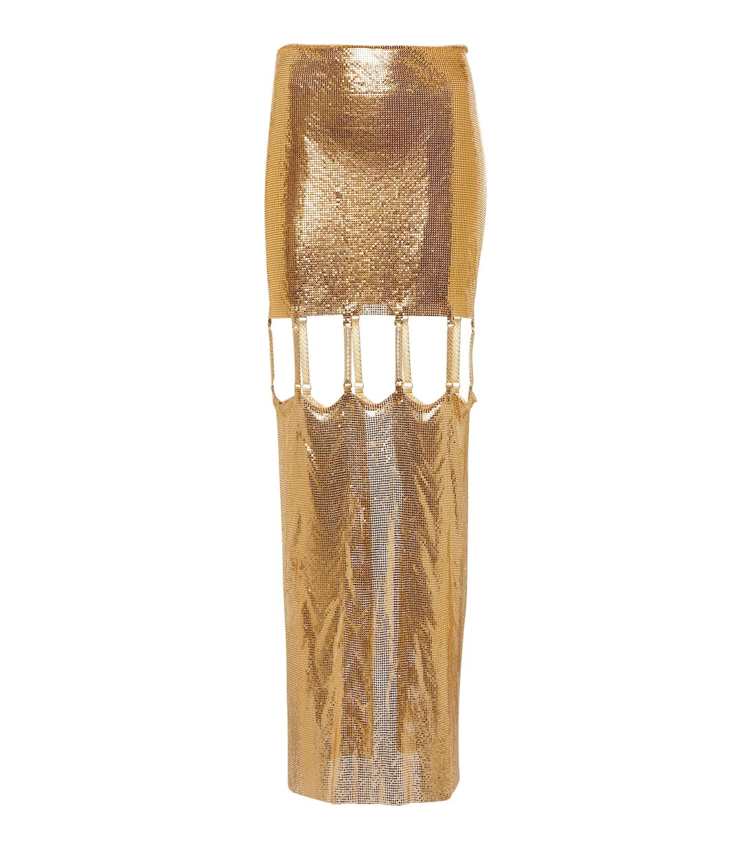 Christopher Kane - Cutout mesh midi skirt