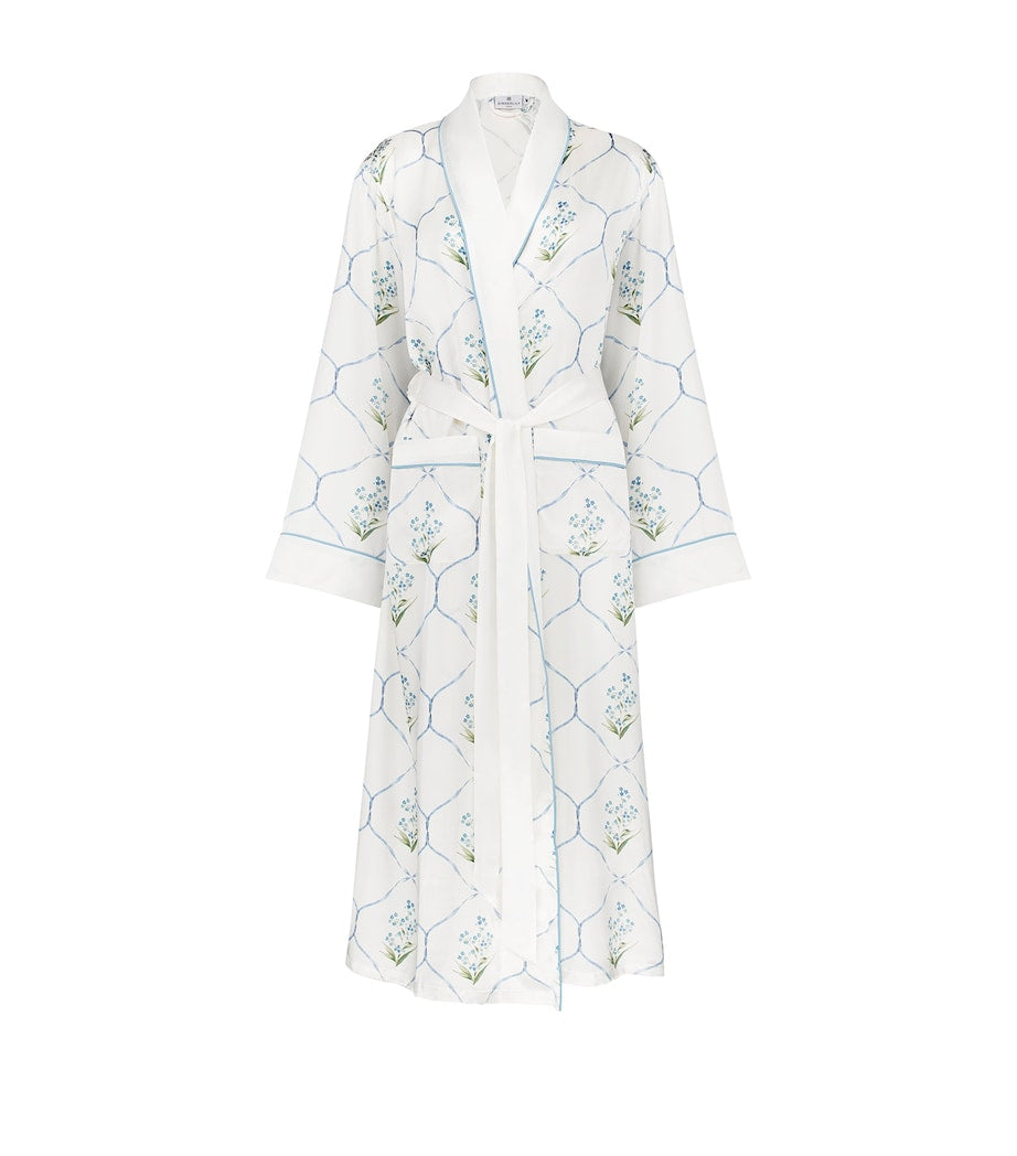 x Memo Press Silk Floral Robe (Medium)