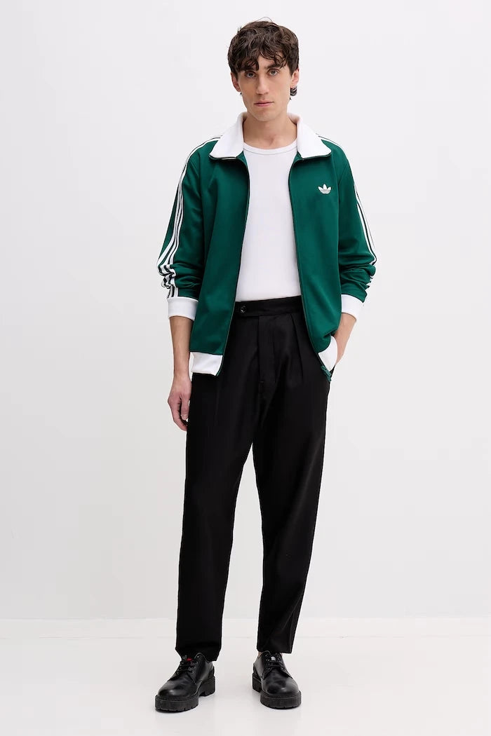pamuklu erkek adidas Originals fermuarlı sweatshirt