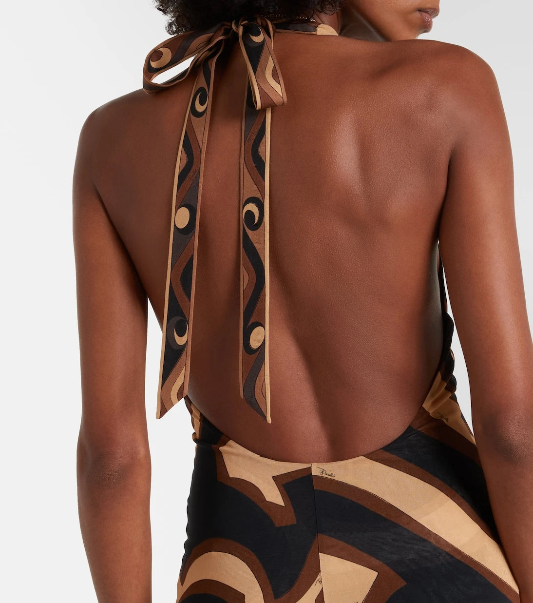 Pucci - Labirinto muslin jersey midi dress