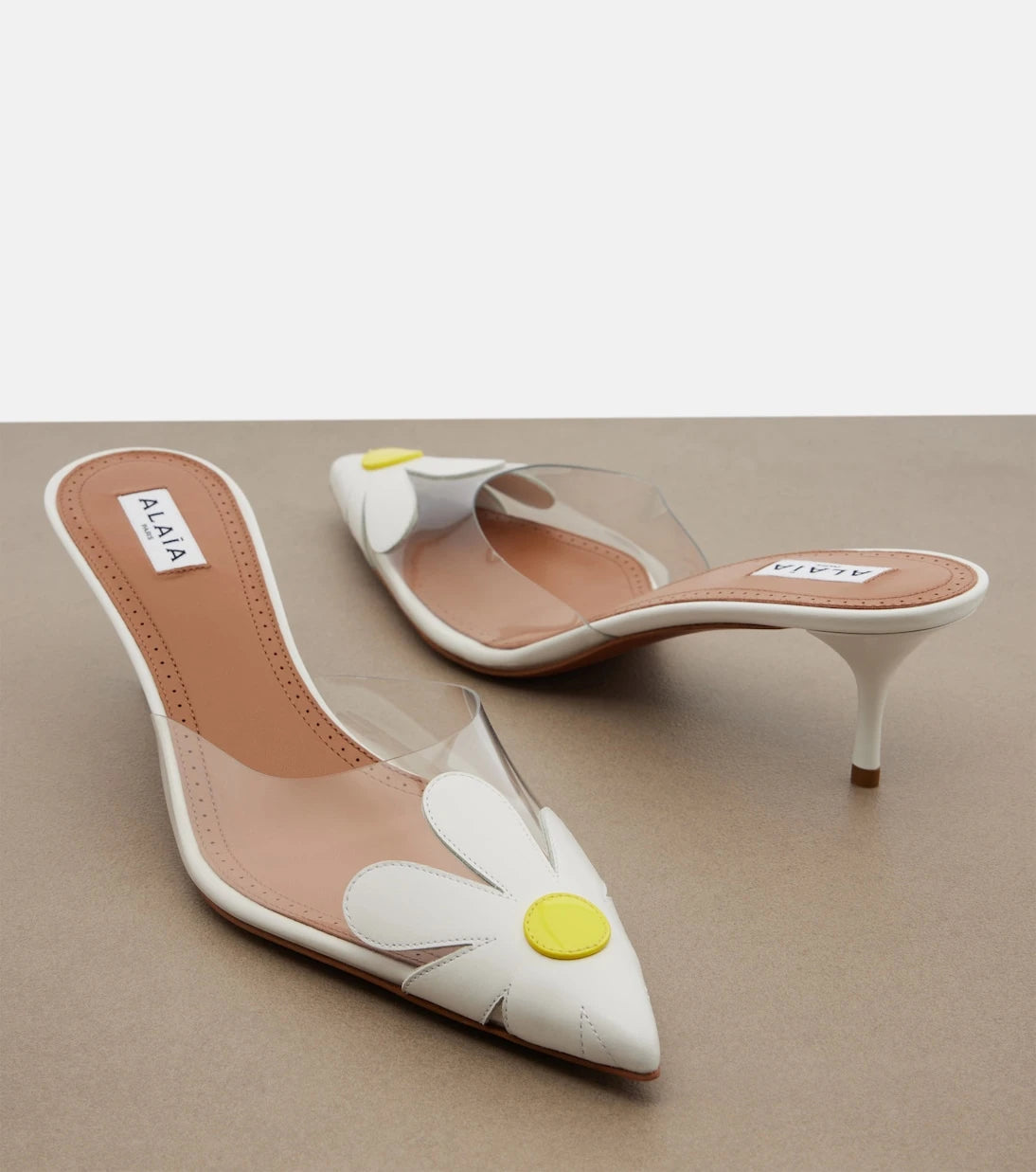 Alaïa - Bloom floral mules