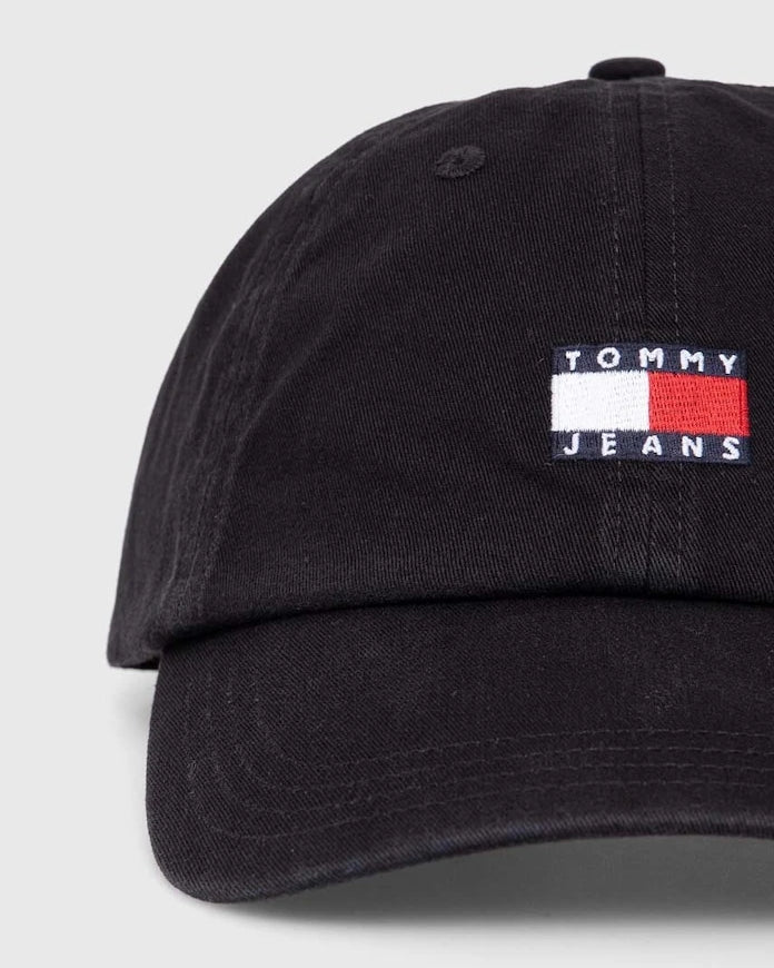 Tommy Jeans Pamuklu Vizörlü Şapka